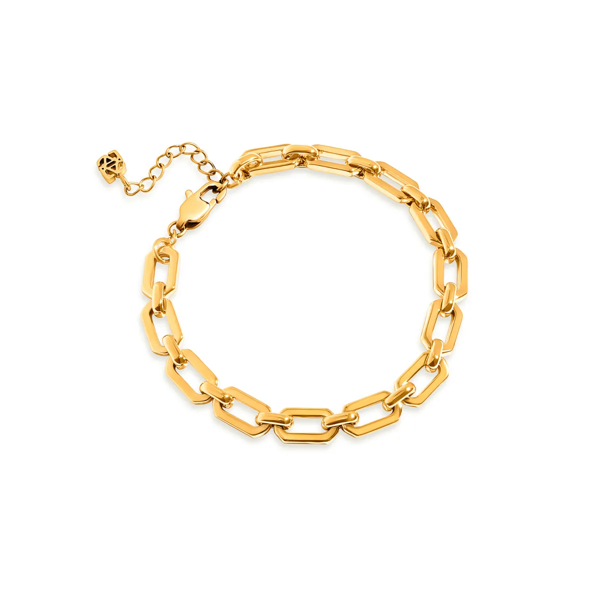 Statement Link Bracelet (Gold) sold by Abbott Lyon