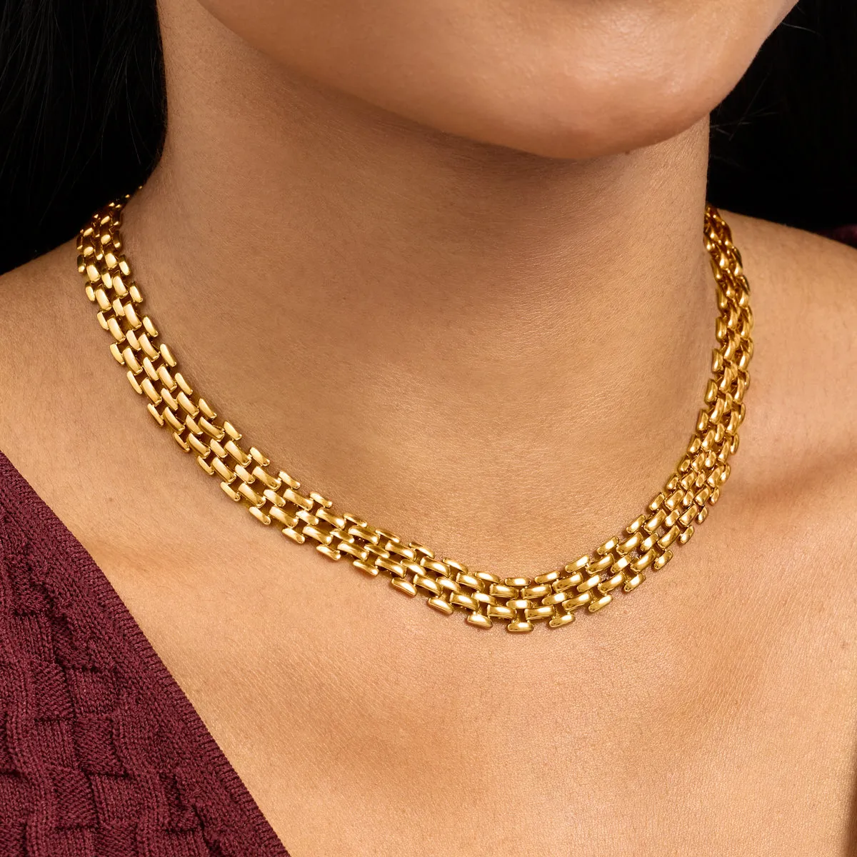 Heritage Chain Necklace (Gold) sold by Abbott Lyon product image thumbnail 2