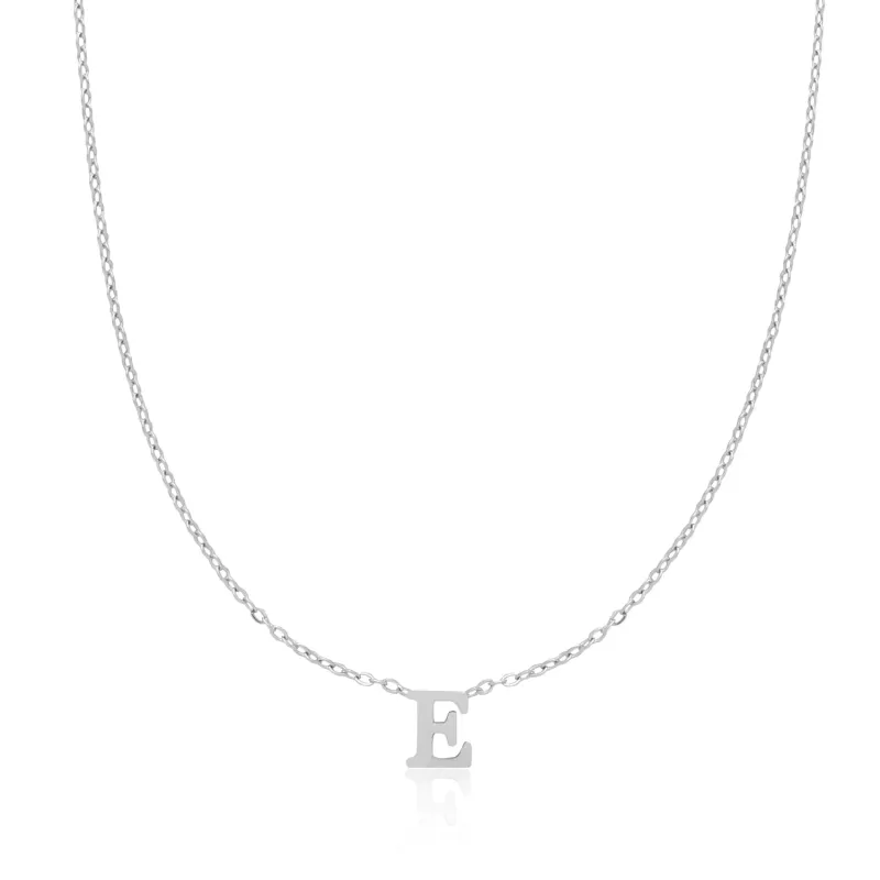 Mini Initial Necklace (Silver) (CS Replacement) sold by Abbott Lyon