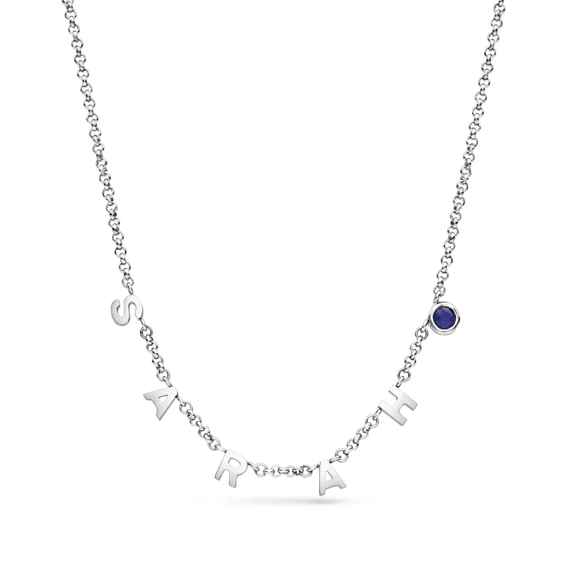 Made Mine Name Necklace - Silver sold by Abbott Lyon