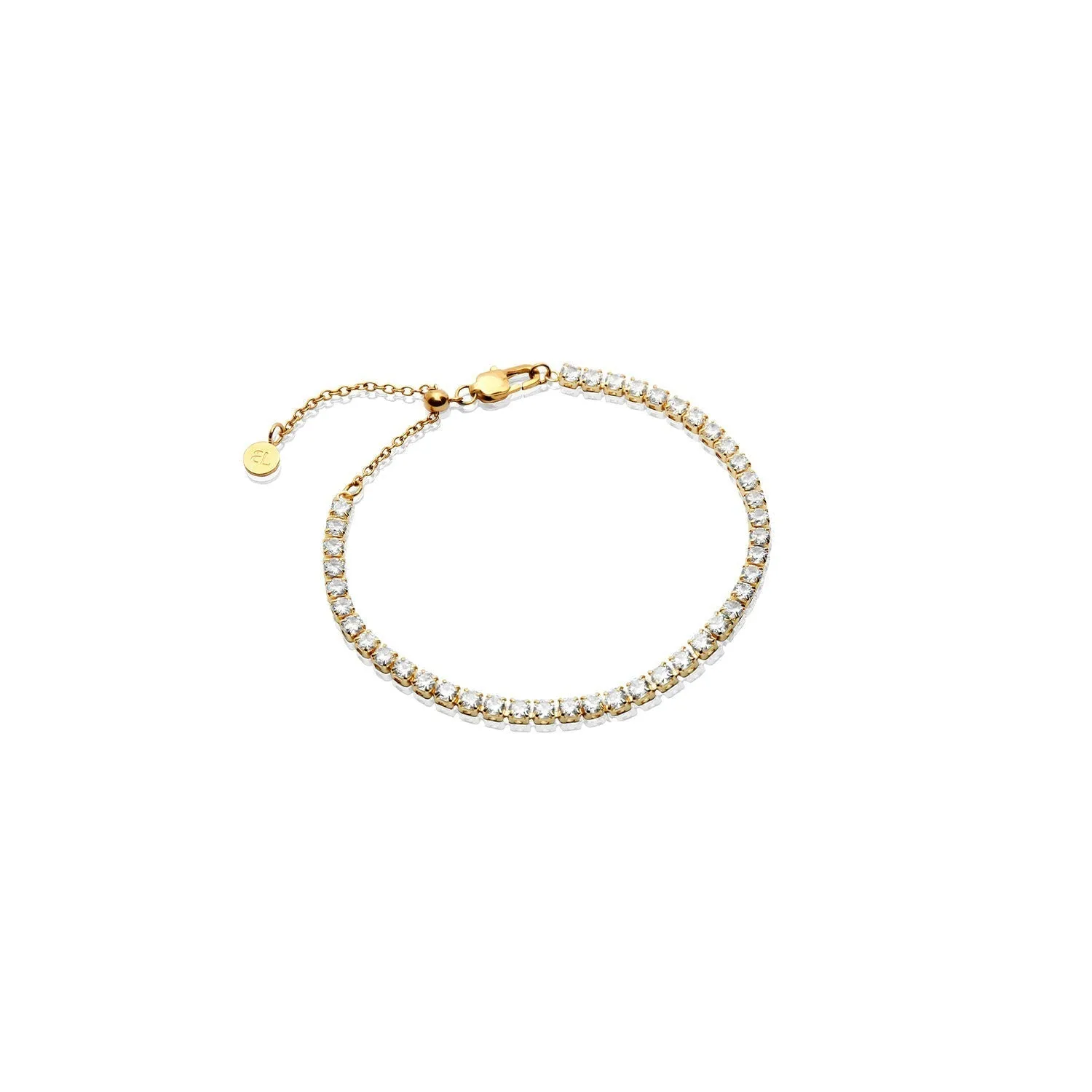 Tennis Bracelet (Gold) sold by Abbott Lyon product image thumbnail 3