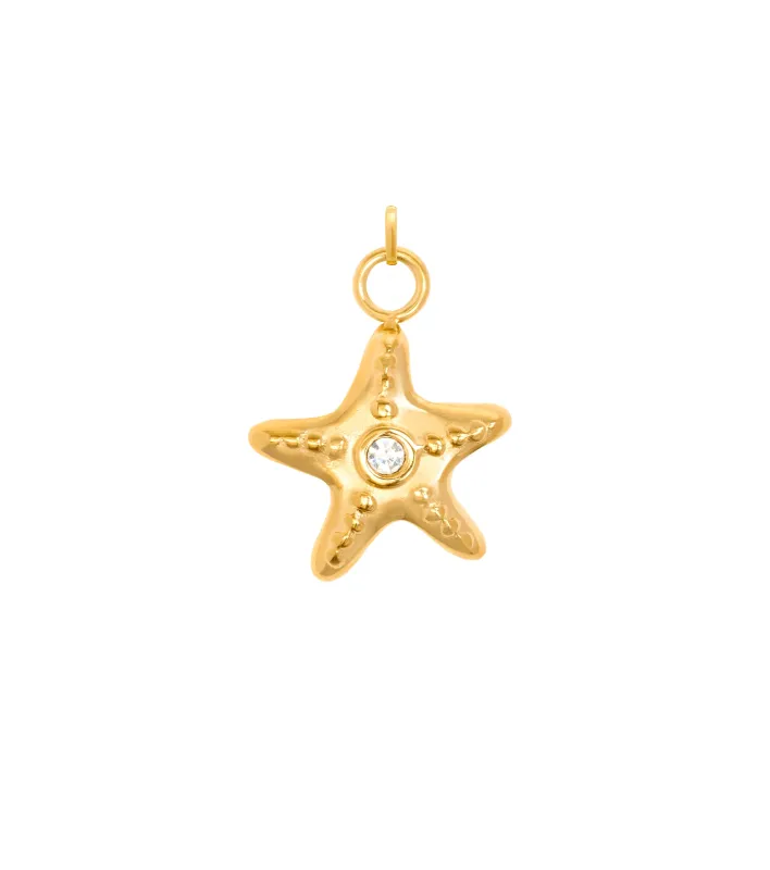 Starfish Charm (Gold) made by Abbott Lyon