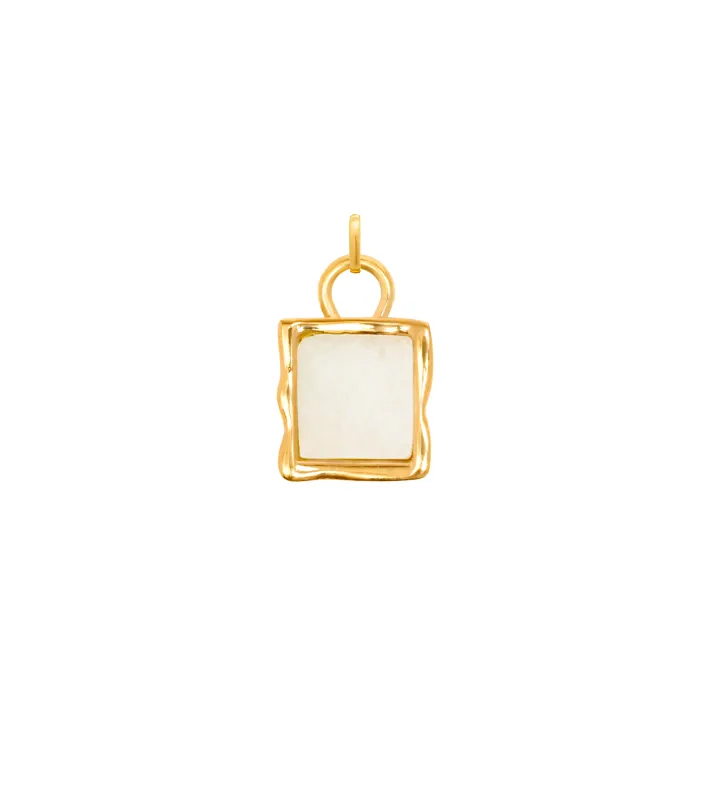 Molten Moonstone Charm (Gold) sold by Abbott Lyon