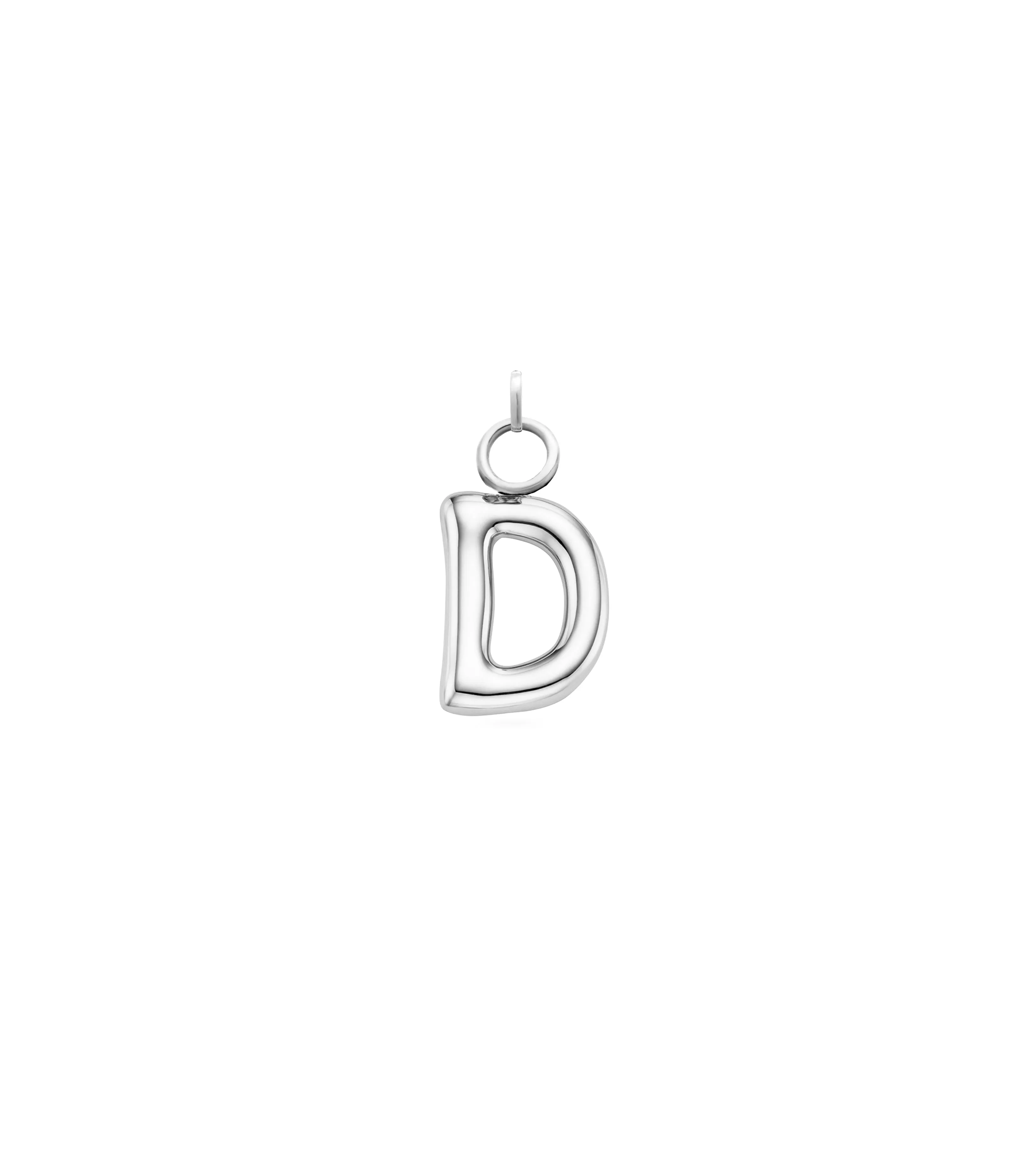 Mini Molten Initial Charm (Silver) sold by Abbott Lyon product image thumbnail 5