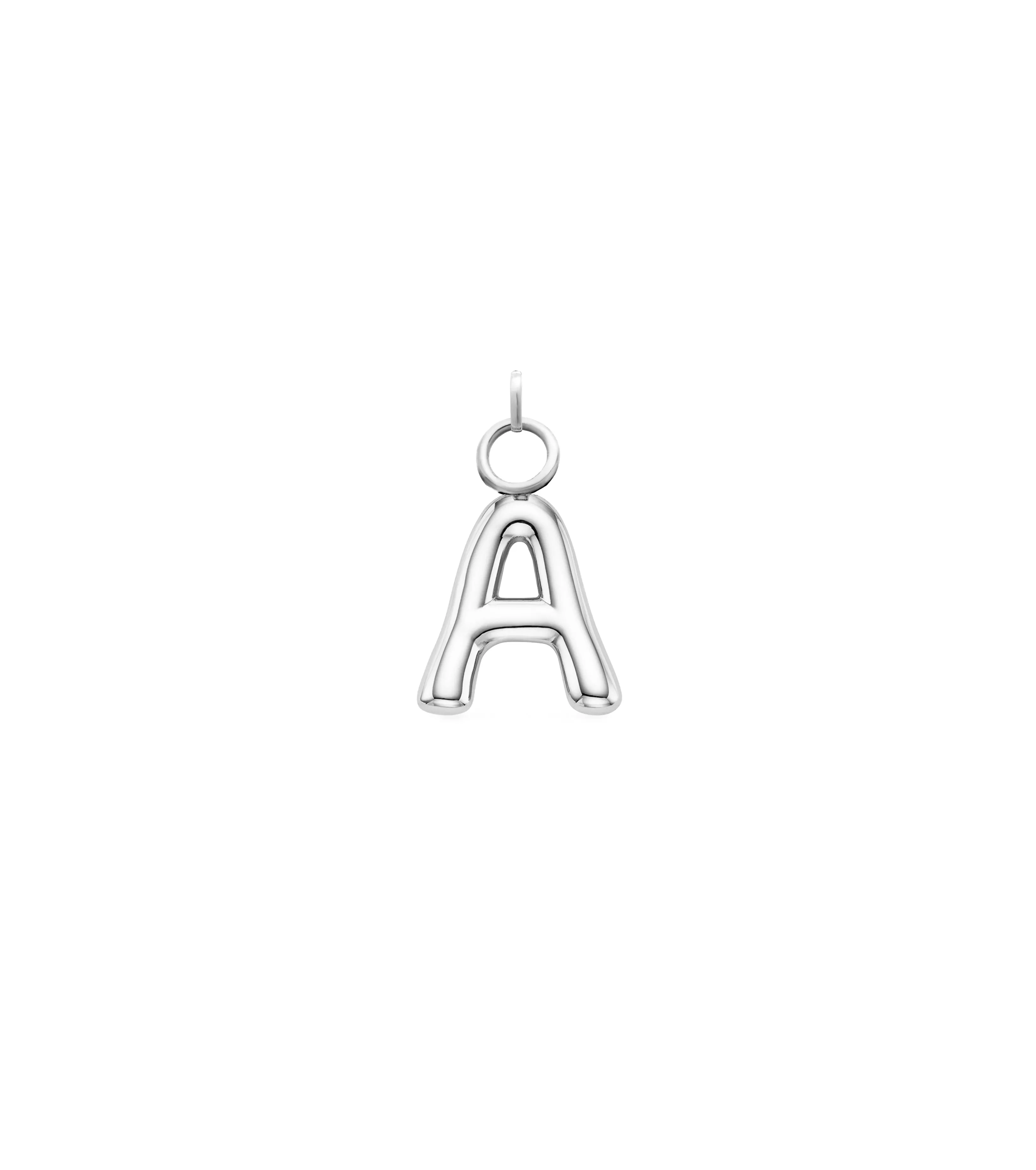 Mini Molten Initial Charm (Silver) sold by Abbott Lyon product image thumbnail 2