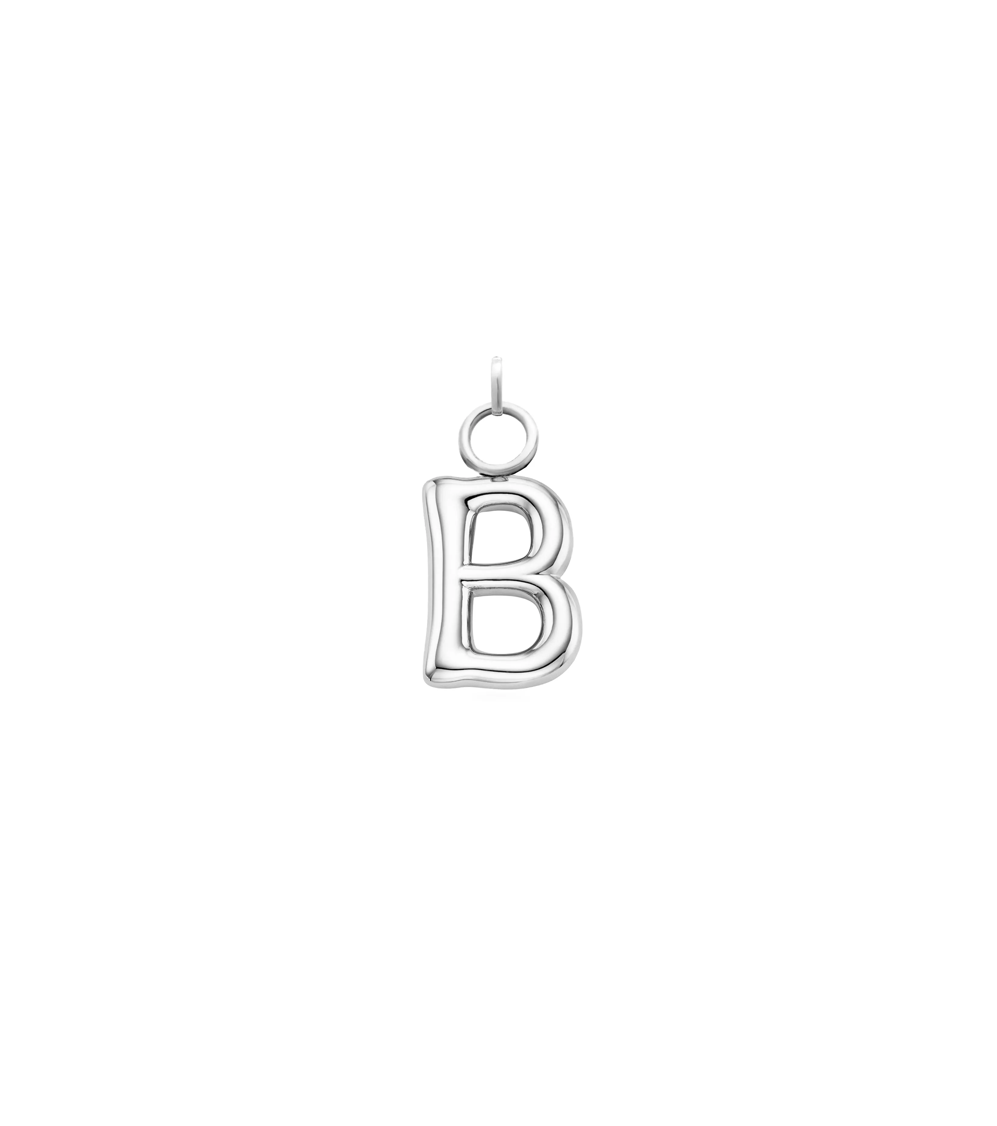 Mini Molten Initial Charm (Silver) sold by Abbott Lyon product image thumbnail 3