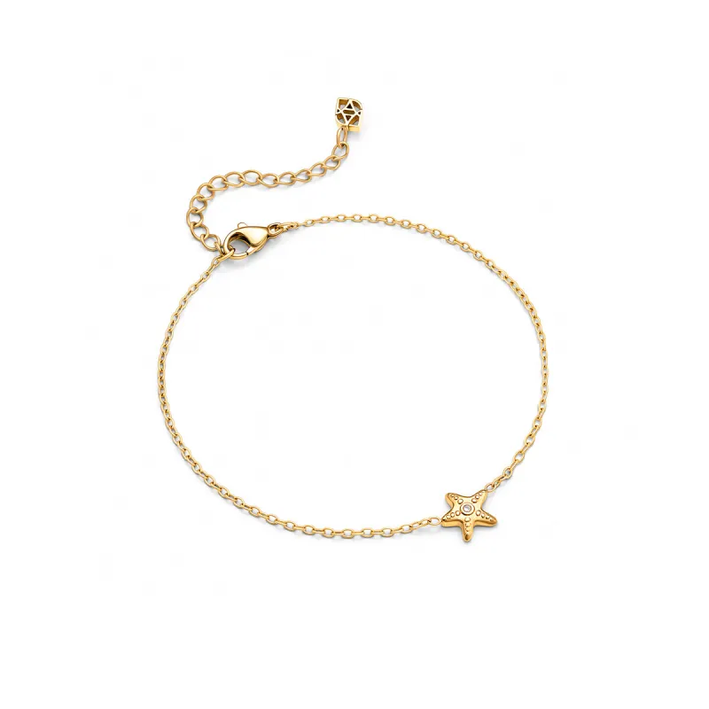 Starfish Made Mine Bracelet (Gold) sold by Abbott Lyon