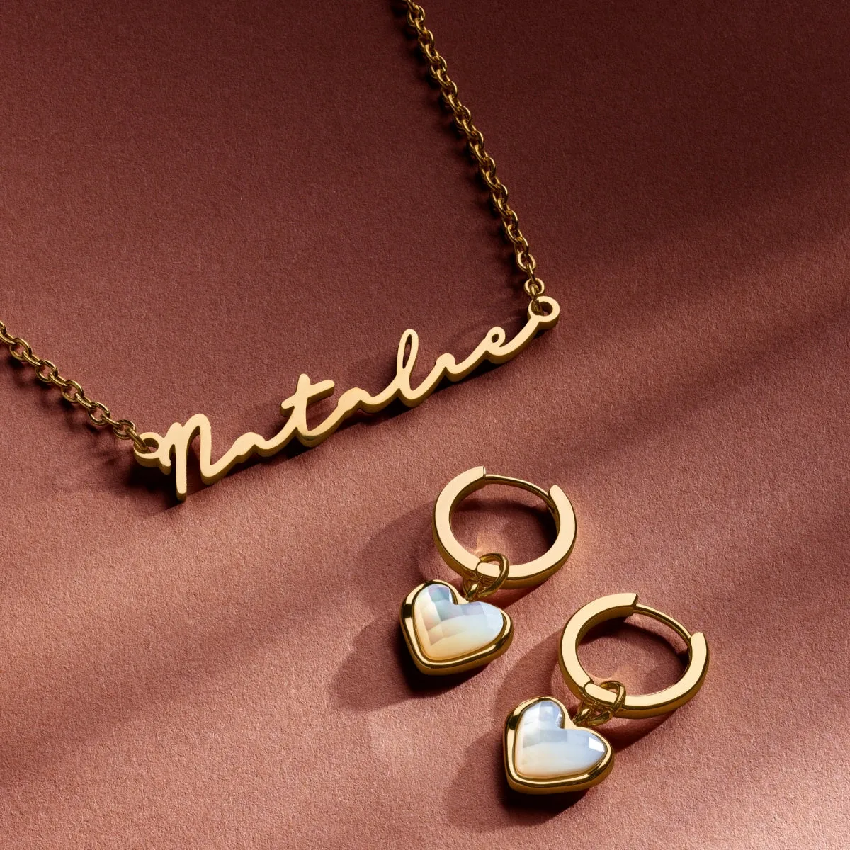 Signature Name Necklace - Gold sold by Abbott Lyon product image thumbnail 4