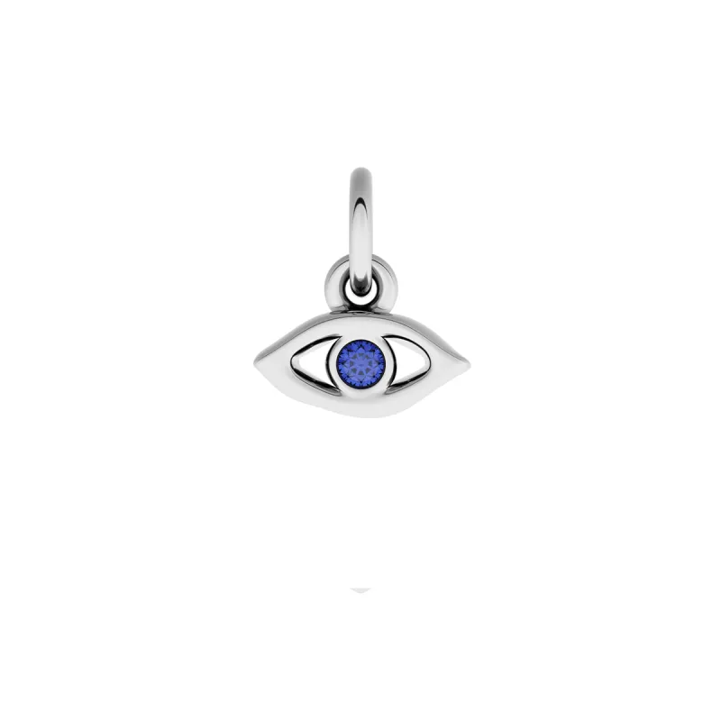 Made Mine Fine Charm - Molten Evil Eye (Silver) sold by Abbott Lyon