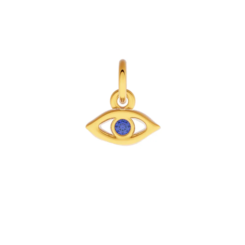 Made Mine Fine Charm - Molten Evil Eye (Gold) sold by Abbott Lyon