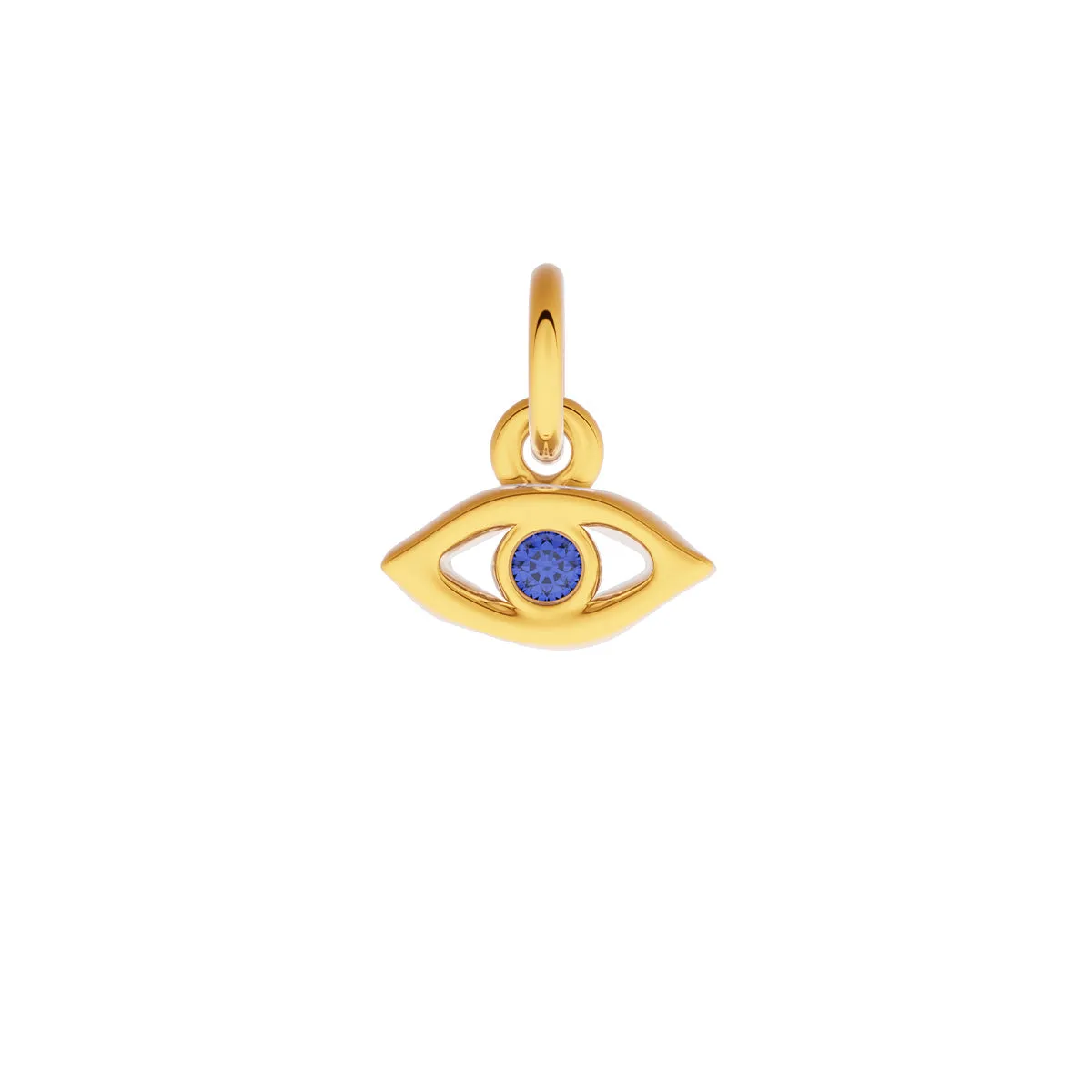 Made Mine Fine Charm - Molten Evil Eye (Gold) sold by Abbott Lyon