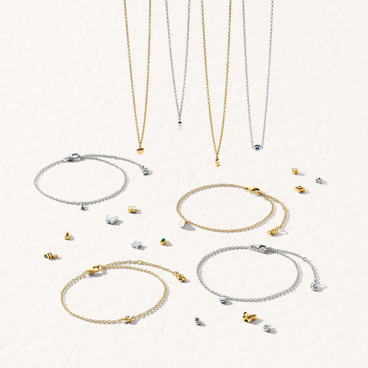 Fine Molten Heart Bracelet (Gold) sold by Abbott Lyon product image thumbnail 4