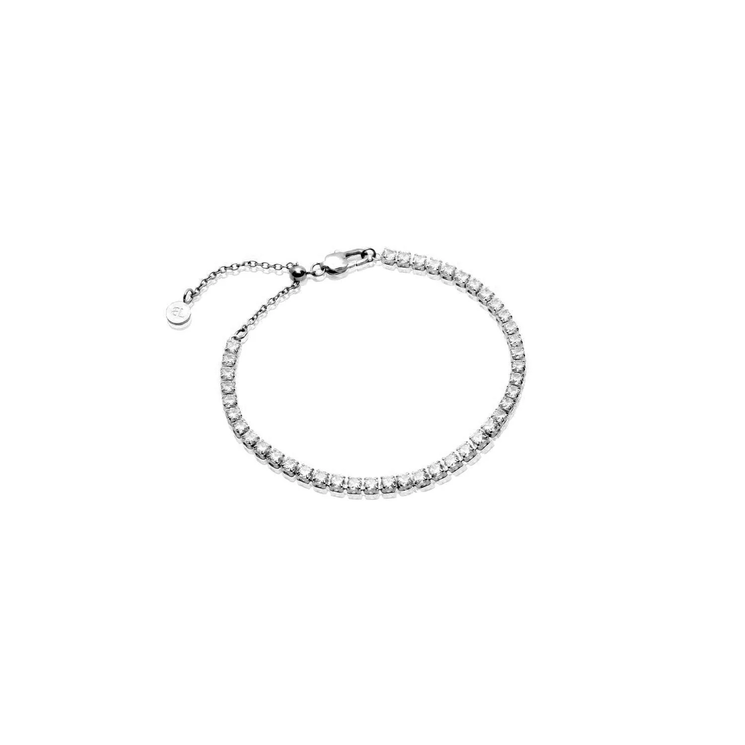 Mini Tennis Chain Bracelet (Silver) sold by Abbott Lyon product image thumbnail 2