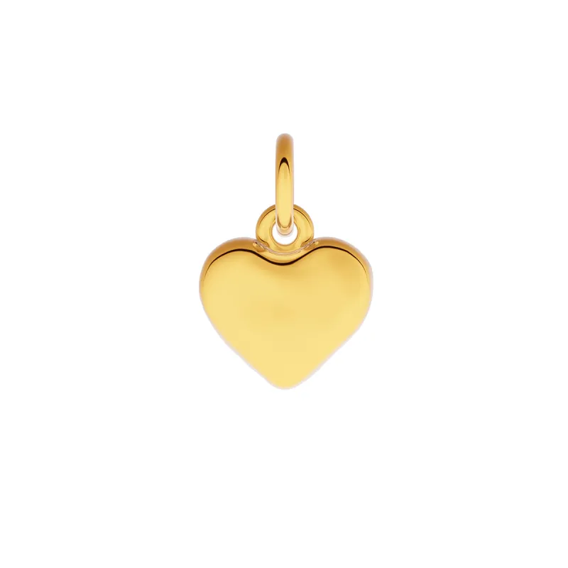 Made Mine Fine Charm - Molten Heart (Gold) sold by Abbott Lyon