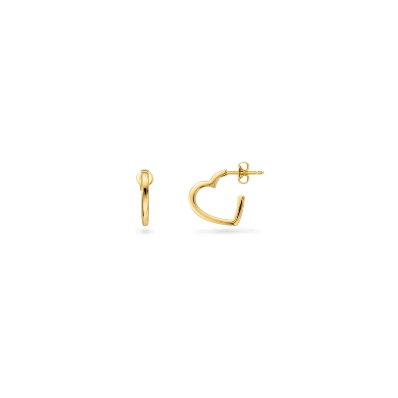 Young Love Hoop Earrings (Gold) sold by Abbott Lyon
