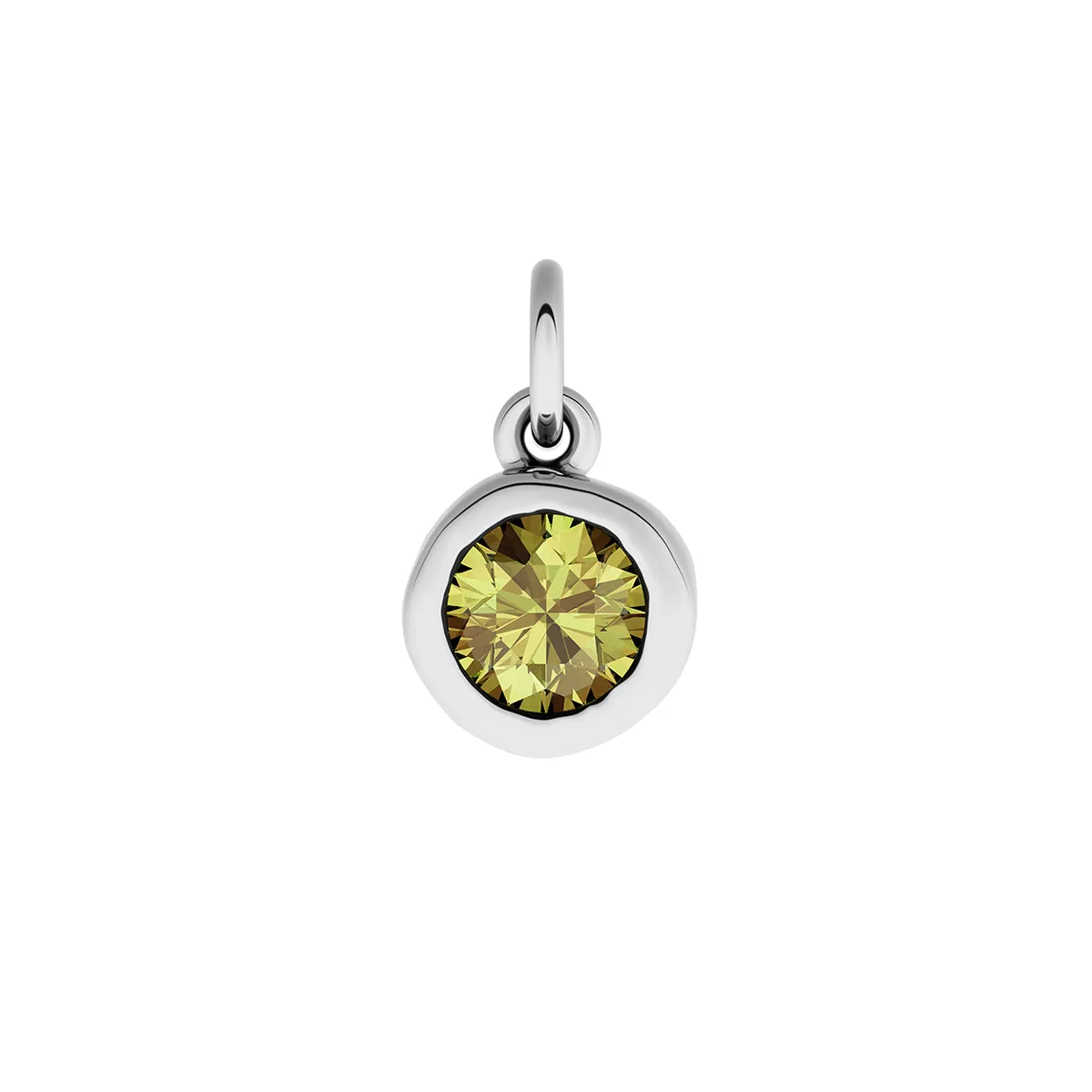 Made Mine Fine Charm - Molten Round Birthstone (Silver) sold by Abbott Lyon product image thumbnail 3
