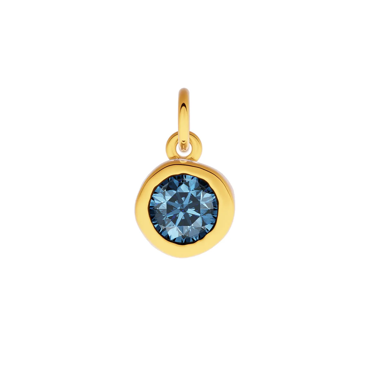 Made Mine Fine Charm - Molten Round Birthstone (Gold) sold by Abbott Lyon product image thumbnail 4