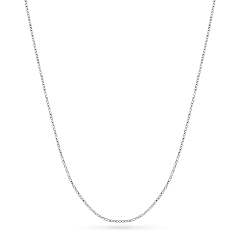 Layering Fine Chain Necklace 18-20 in (Silver) - Sterling Silver made by Abbott Lyon