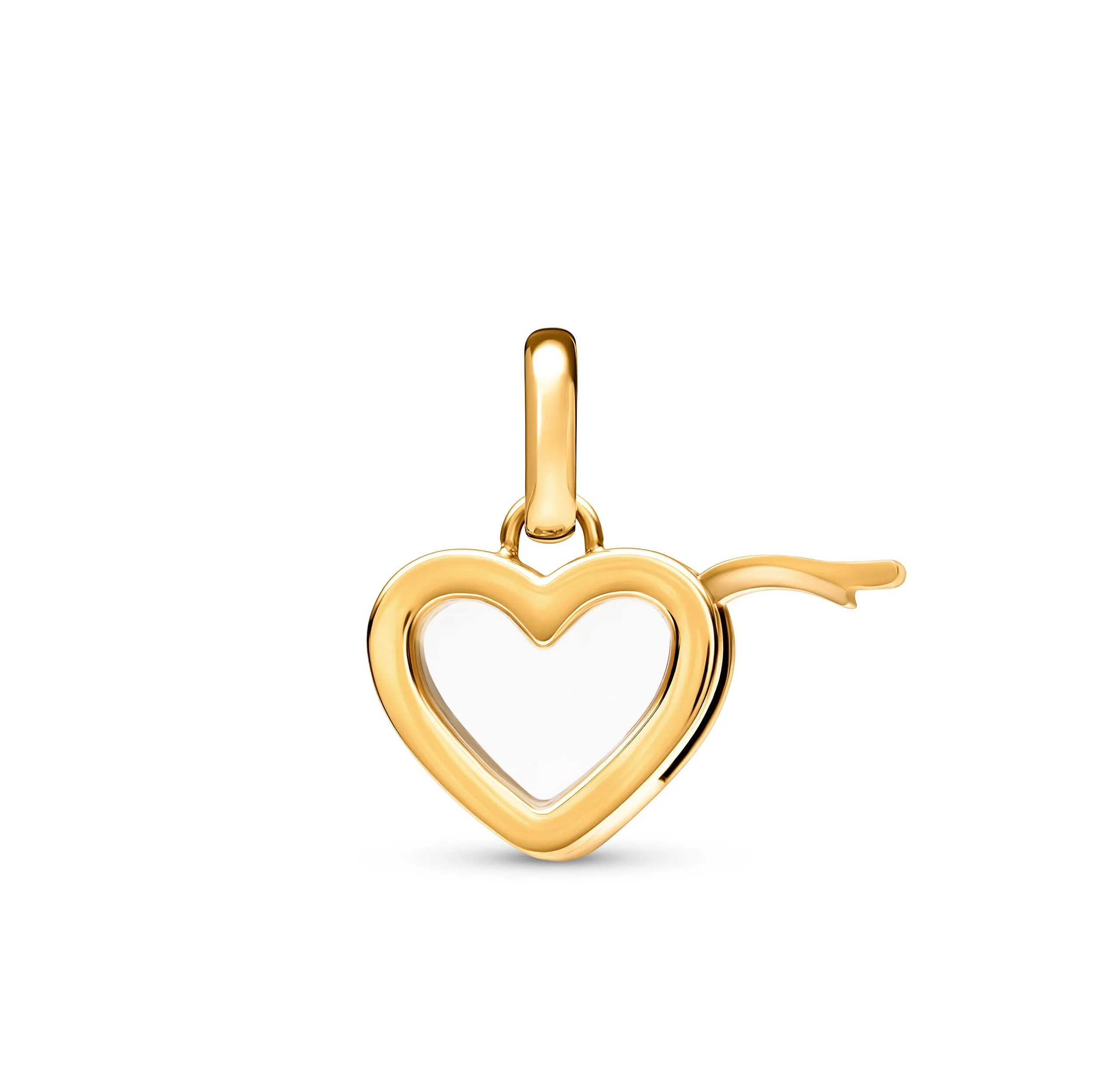 Floating Birthstone Charm Locket (Gold) sold by Abbott Lyon