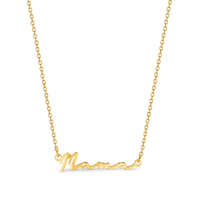 Mama Necklace (Gold) sold by Abbott Lyon