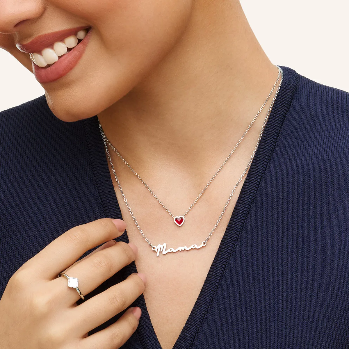 Mama Necklace (Silver) sold by Abbott Lyon product image thumbnail 3