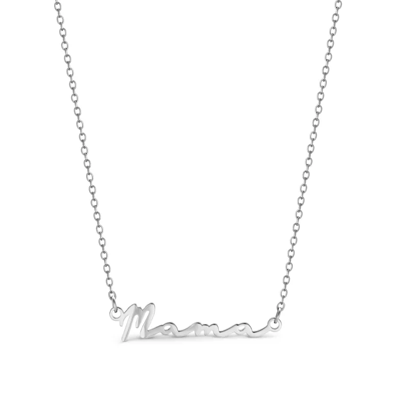 Mama Necklace (Silver) sold by Abbott Lyon