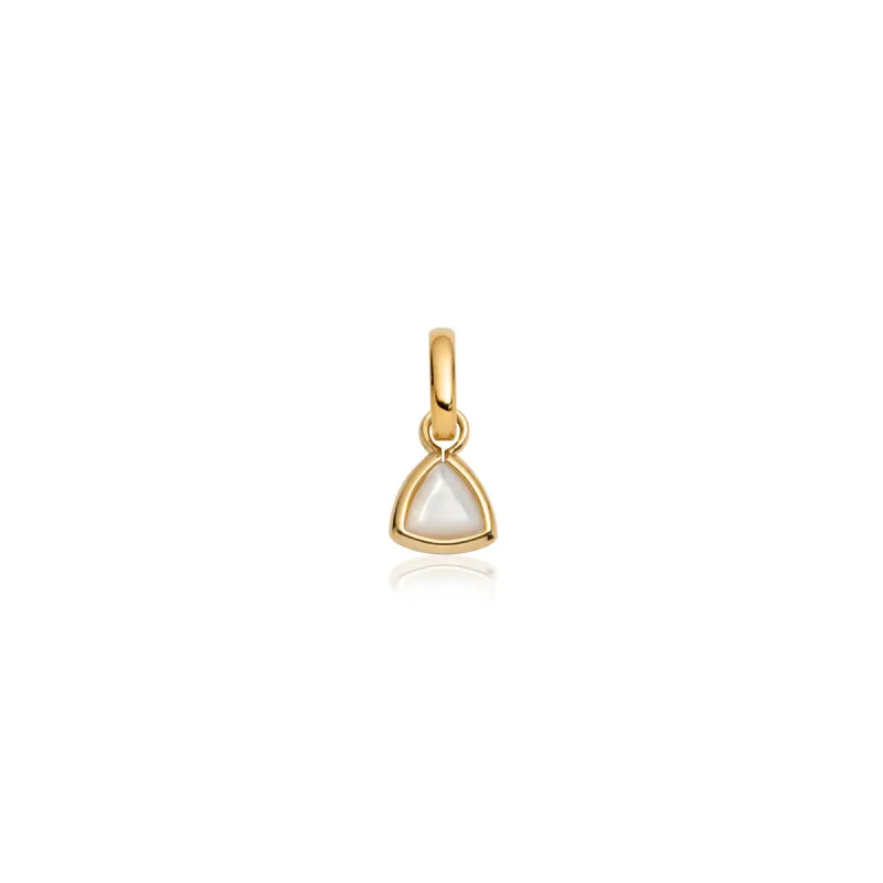 Droplet Birthstone Pendant (Gold) sold by Abbott Lyon