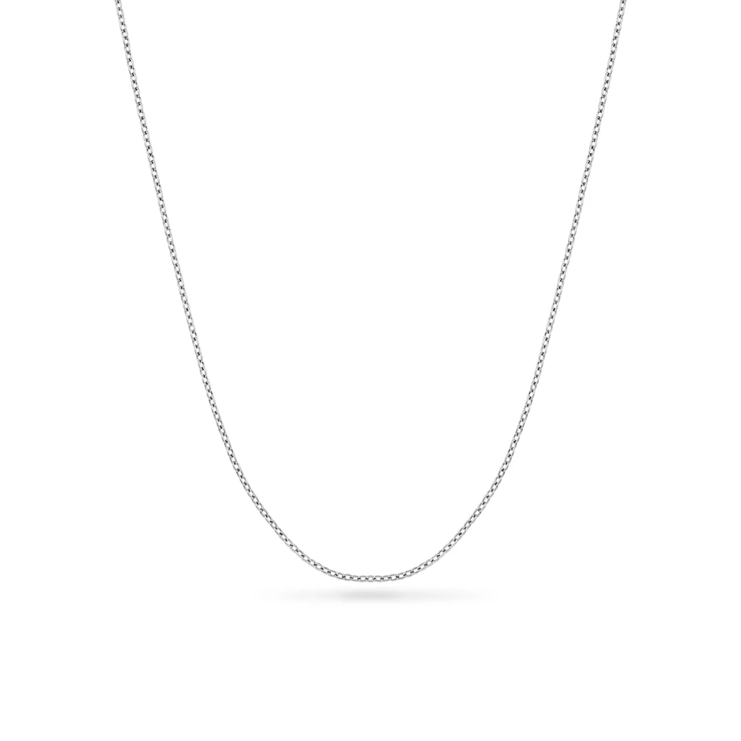 Layering Fine Chain Necklace (Silver) sold by Abbott Lyon