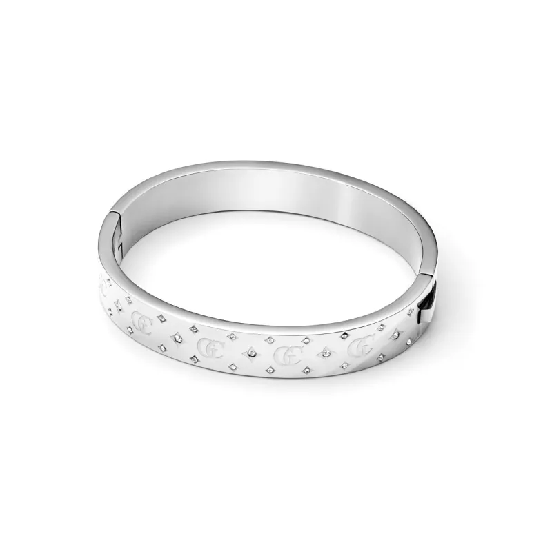 Own Way Monogram Bangle (Silver) sold by Abbott Lyon