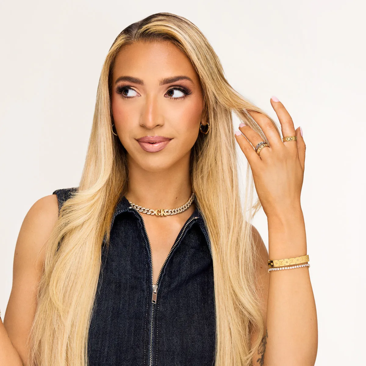 Own Way Monogram Ring (Silver) sold by Abbott Lyon product image thumbnail 3