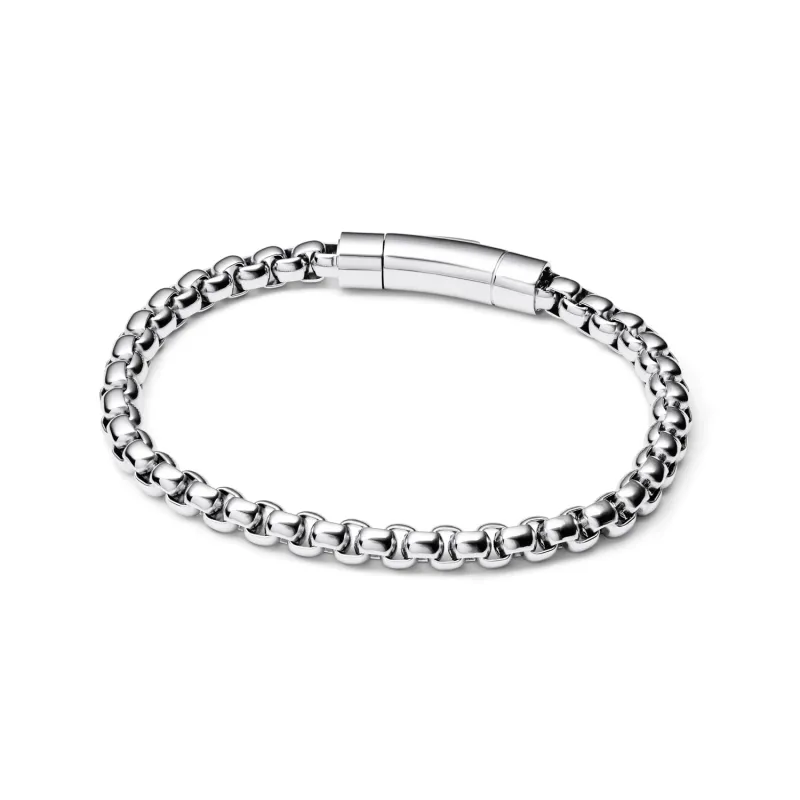 Men's Element Box Chain Bracelet (Silver). sold by Abbott Lyon