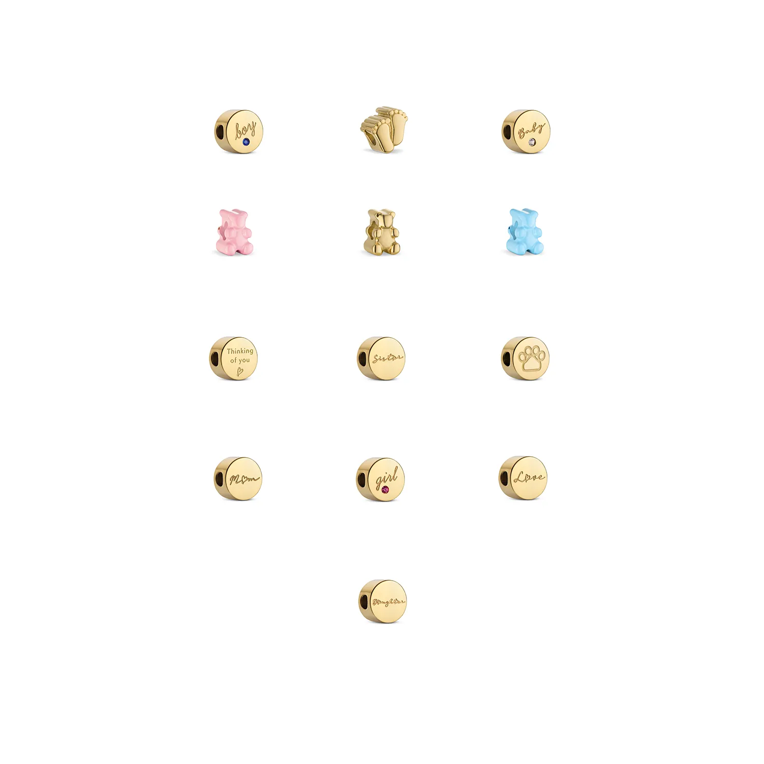 Family Charms (Gold) sold by Abbott Lyon product image thumbnail 2