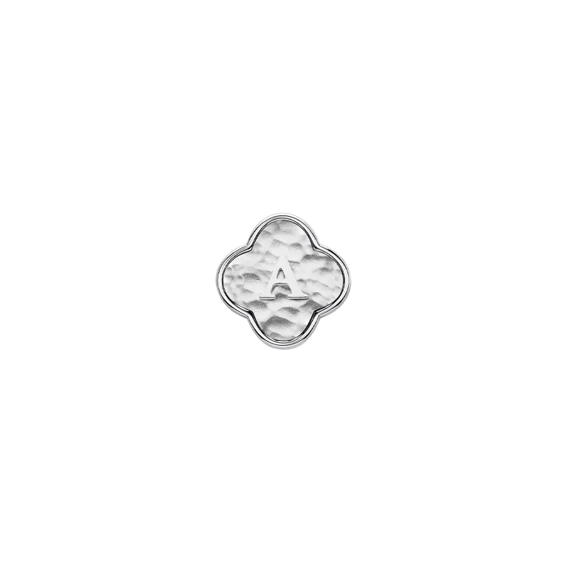 Molten Clover Charms (Silver) - Initials sold by Abbott Lyon