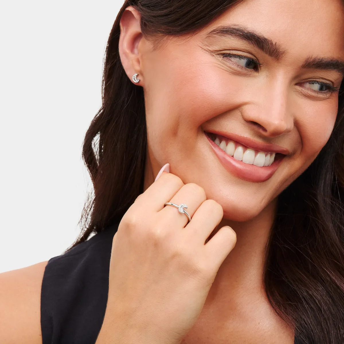 Moon and Back Moon Ring (Silver) sold by Abbott Lyon product image thumbnail 3