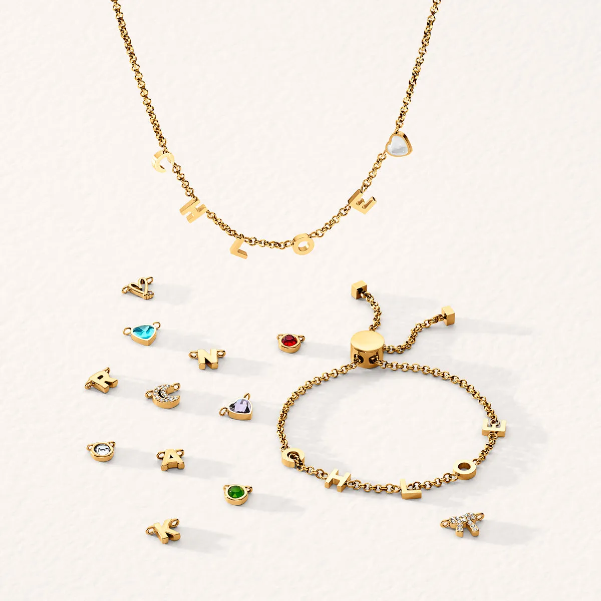 Made Mine Name Bracelet (Gold) sold by Abbott Lyon product image thumbnail 5