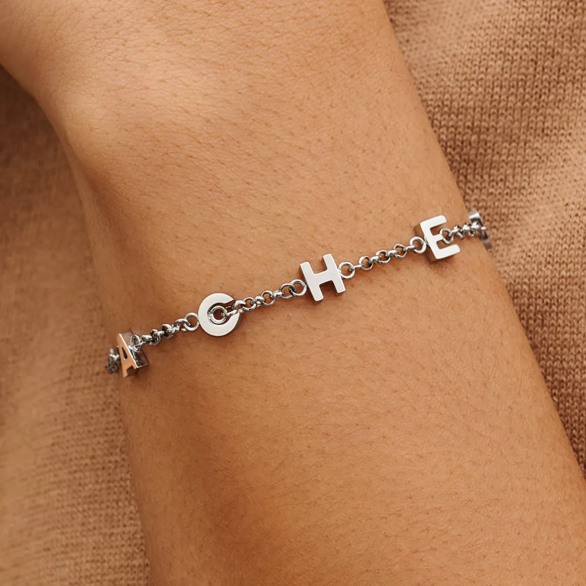 Made Mine Name Bracelet (Silver) sold by Abbott Lyon product image thumbnail 2