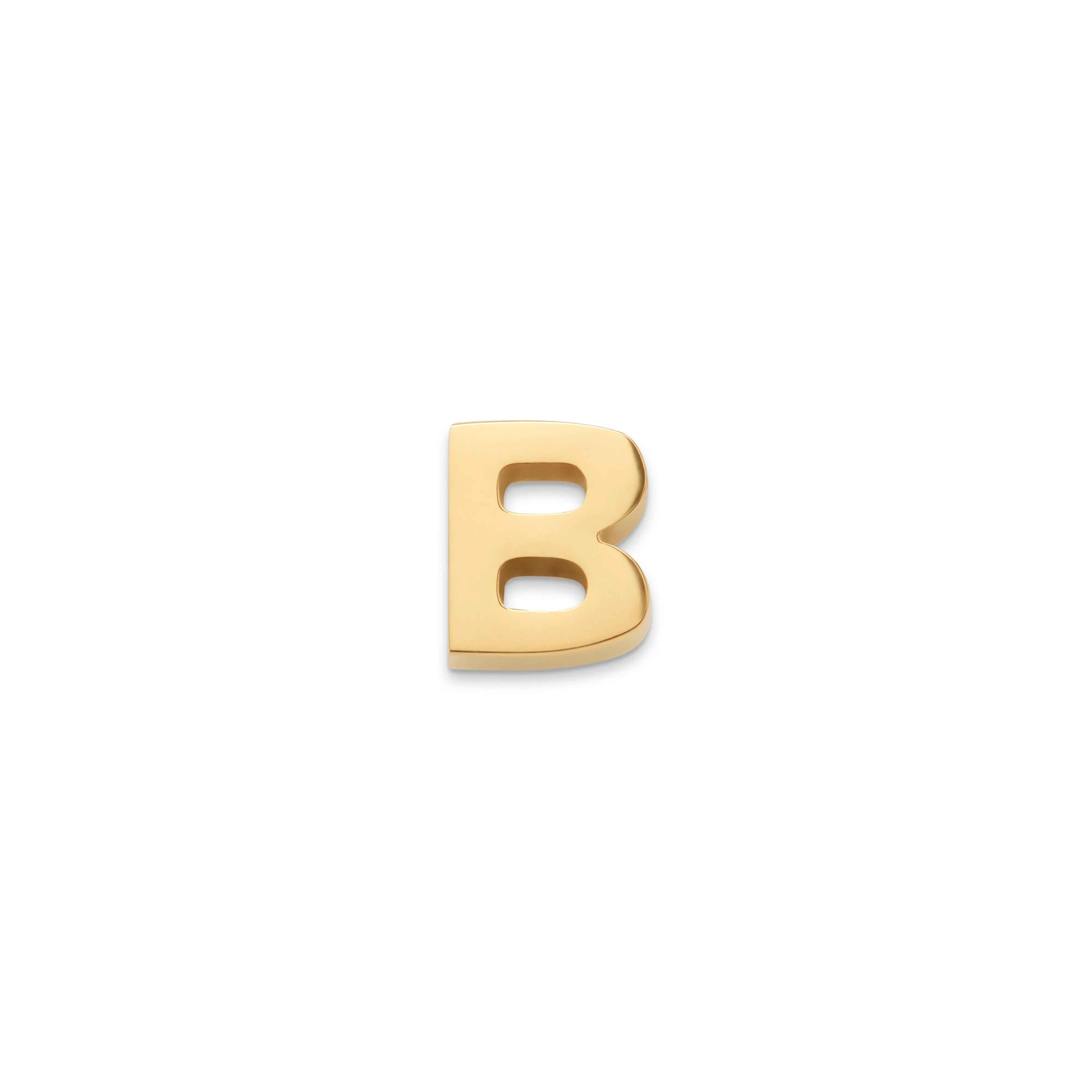 Made Mine Charms - Block Initial Charm (Gold) sold by Abbott Lyon product image thumbnail 3