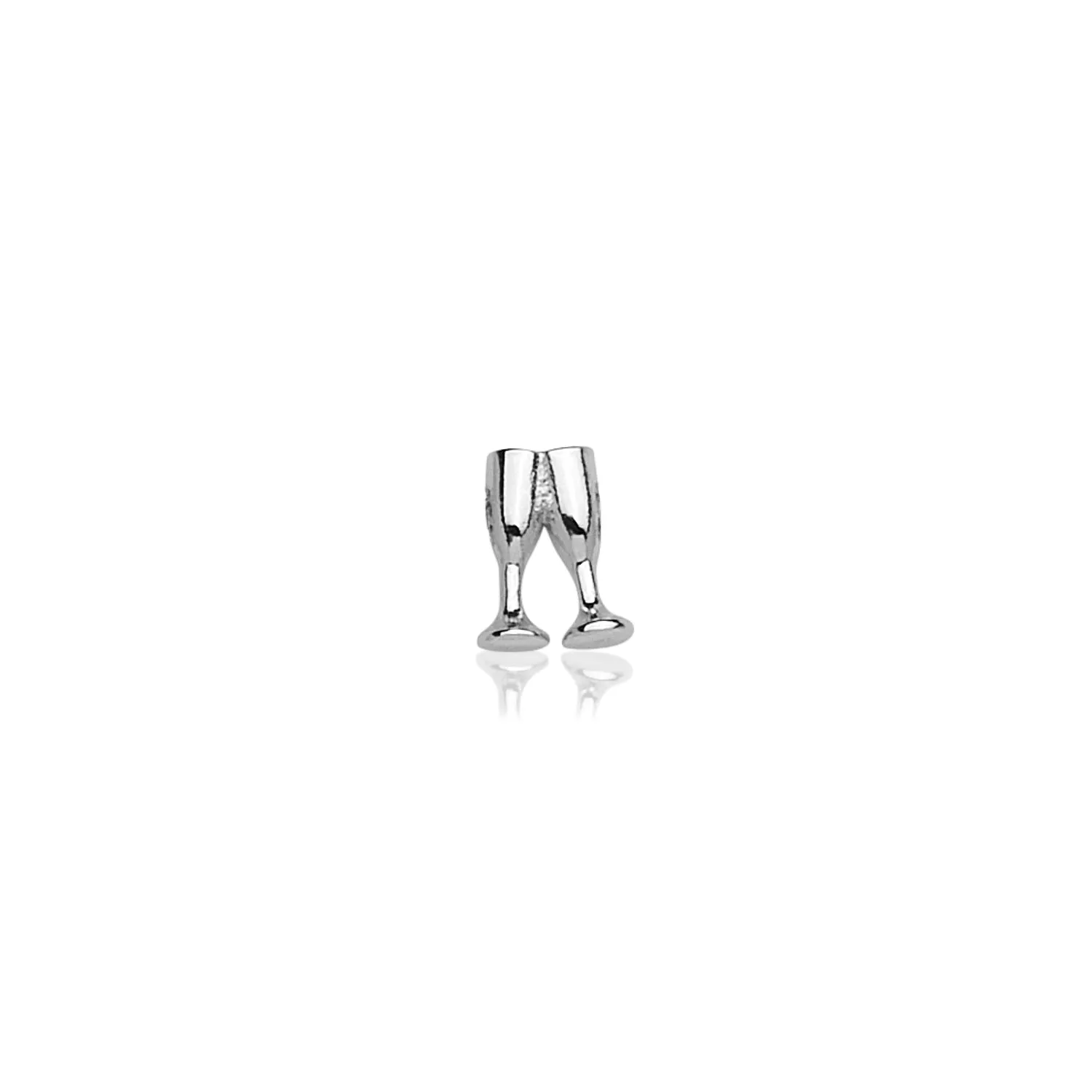 Made Mine Charms - Cheers Charm (Silver) sold by Abbott Lyon