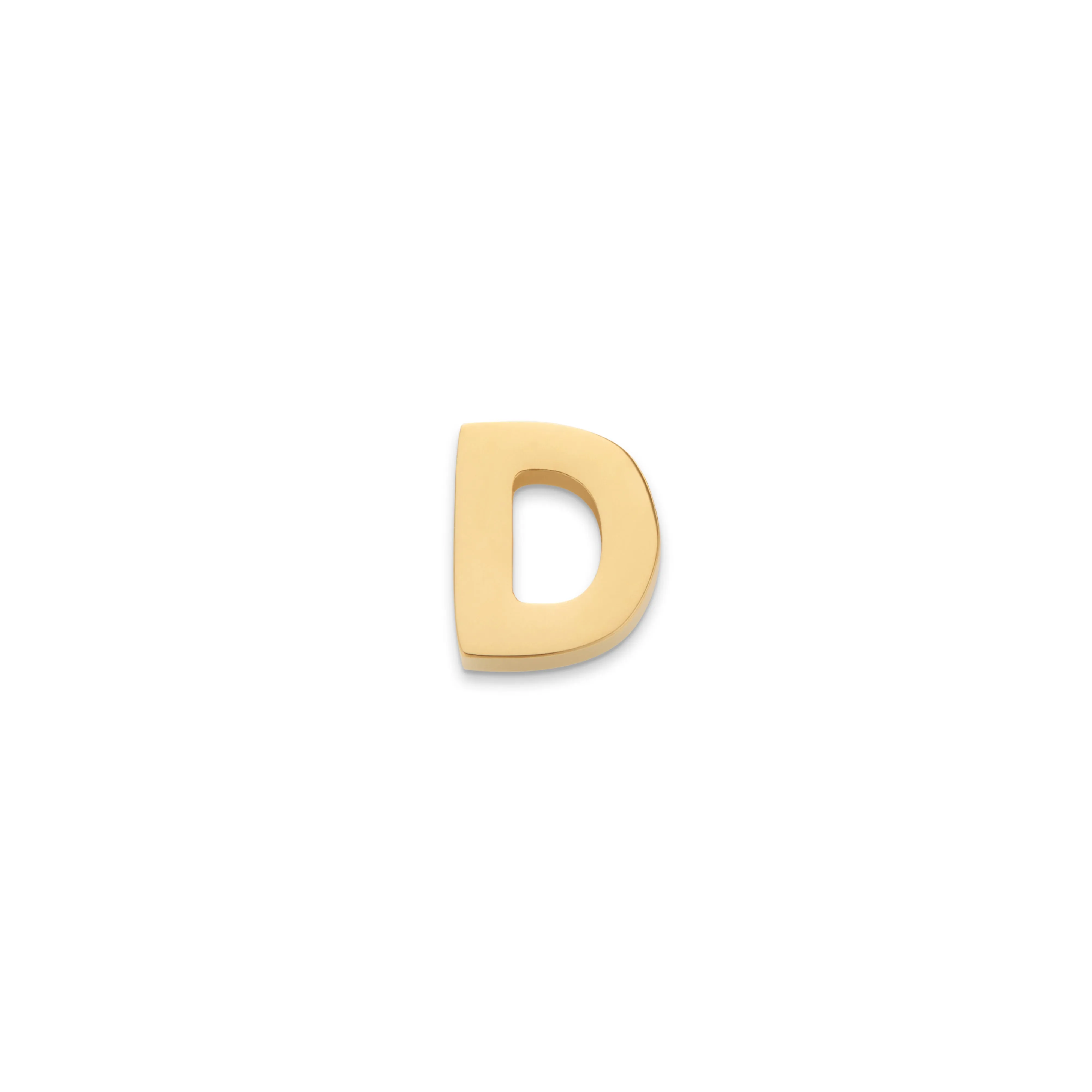 Made Mine Charms - Block Initial Charm (Gold) sold by Abbott Lyon product image thumbnail 5