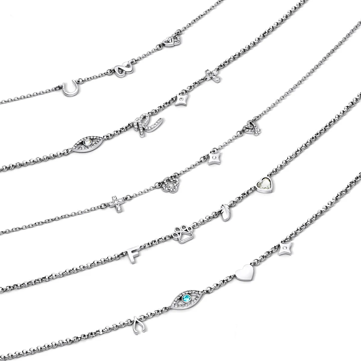 Made Mine Charm Necklace (Silver) sold by Abbott Lyon product image thumbnail 5