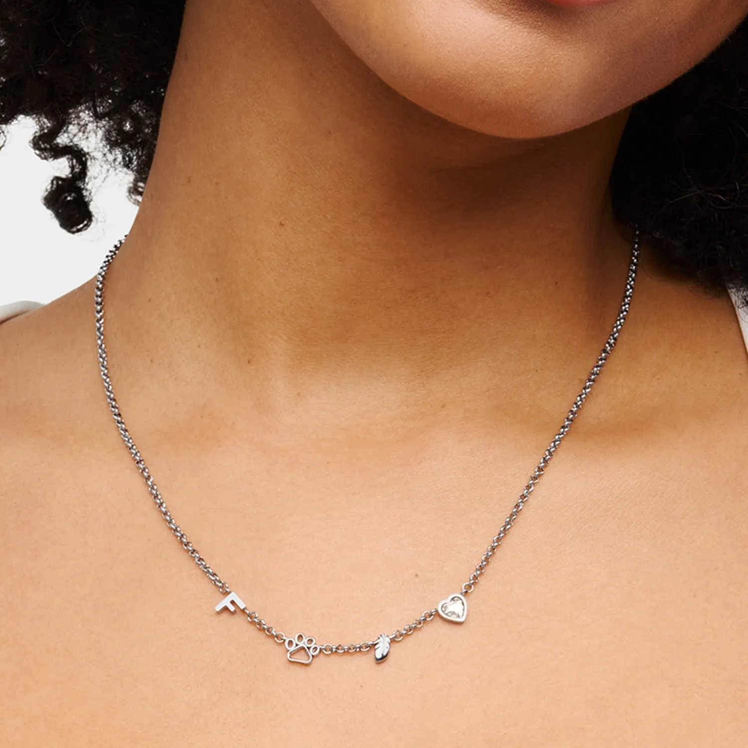 Made Mine Charm Necklace (Silver) sold by Abbott Lyon product image thumbnail 2