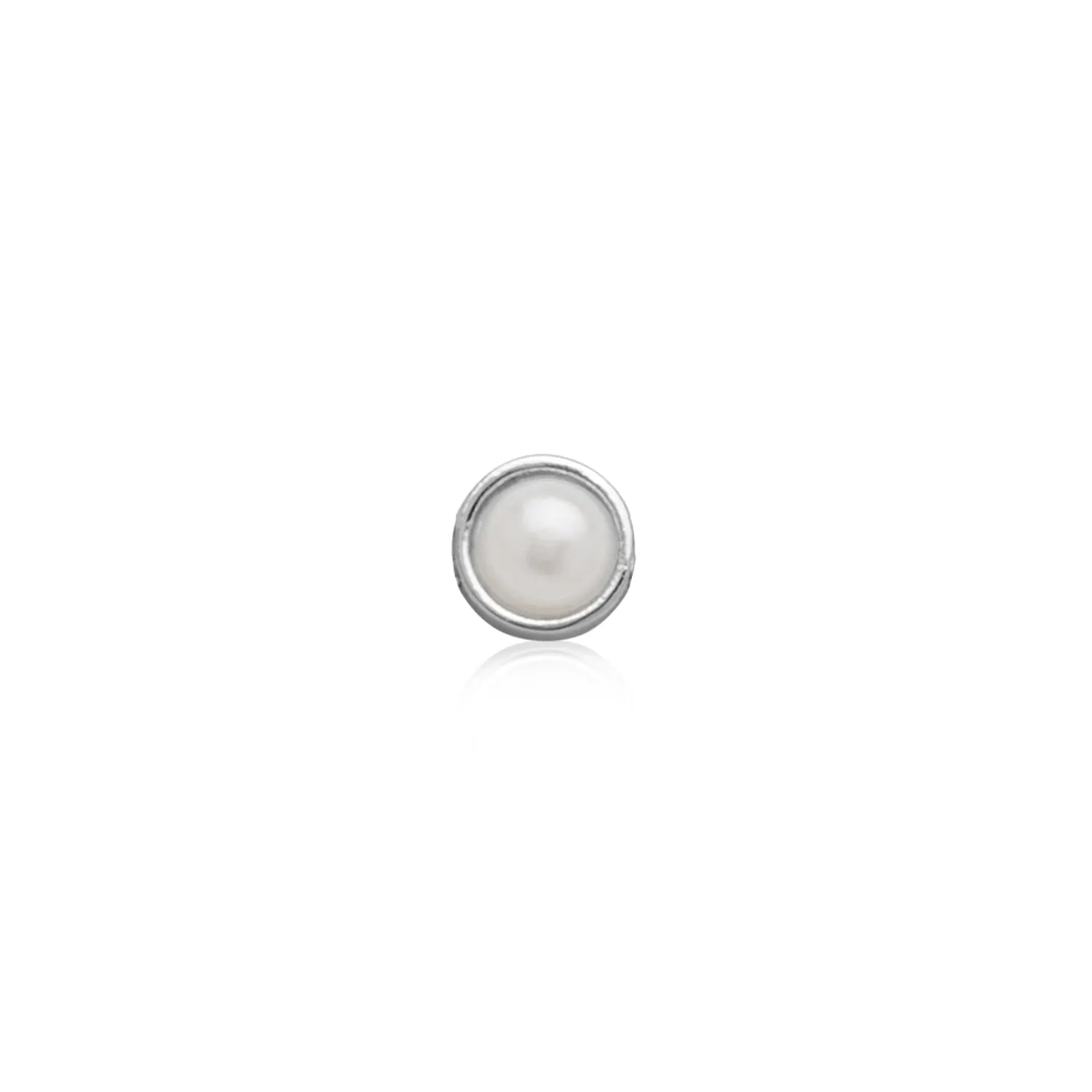 Made Mine Charms - Pearl Charm (Silver) sold by Abbott Lyon