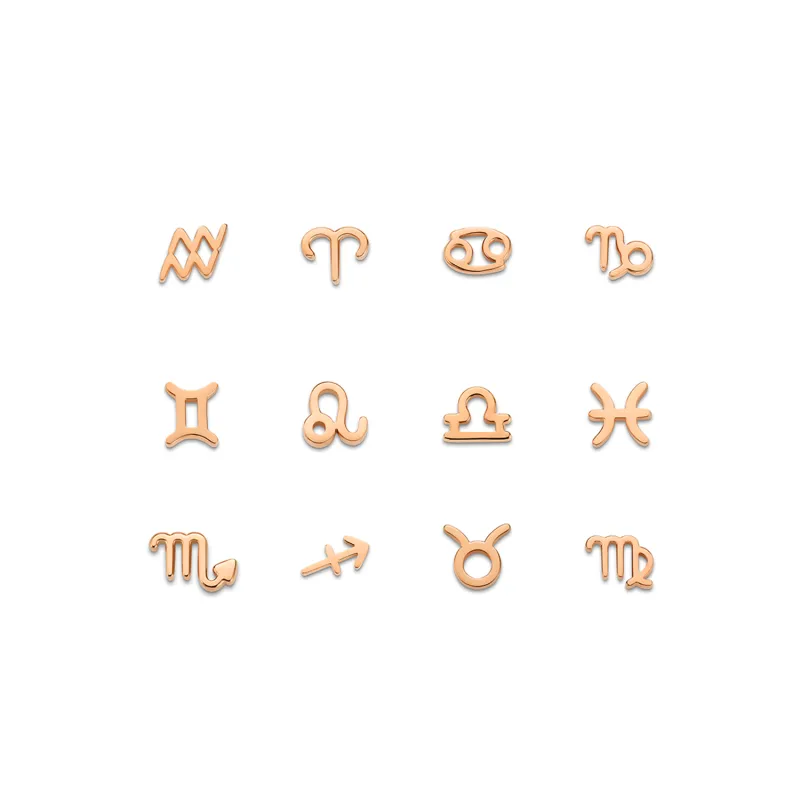 Made Mine Charms - Zodiac Charms (Rose Gold) sold by Abbott Lyon