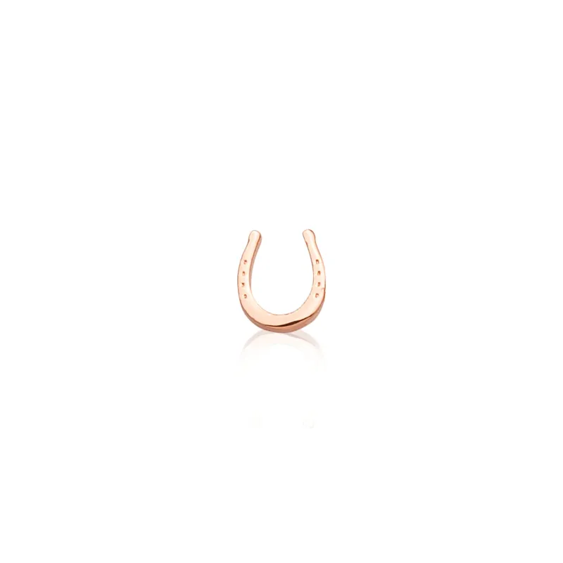 Made Mine Charms - Horseshoe Charm (Rose Gold) sold by Abbott Lyon
