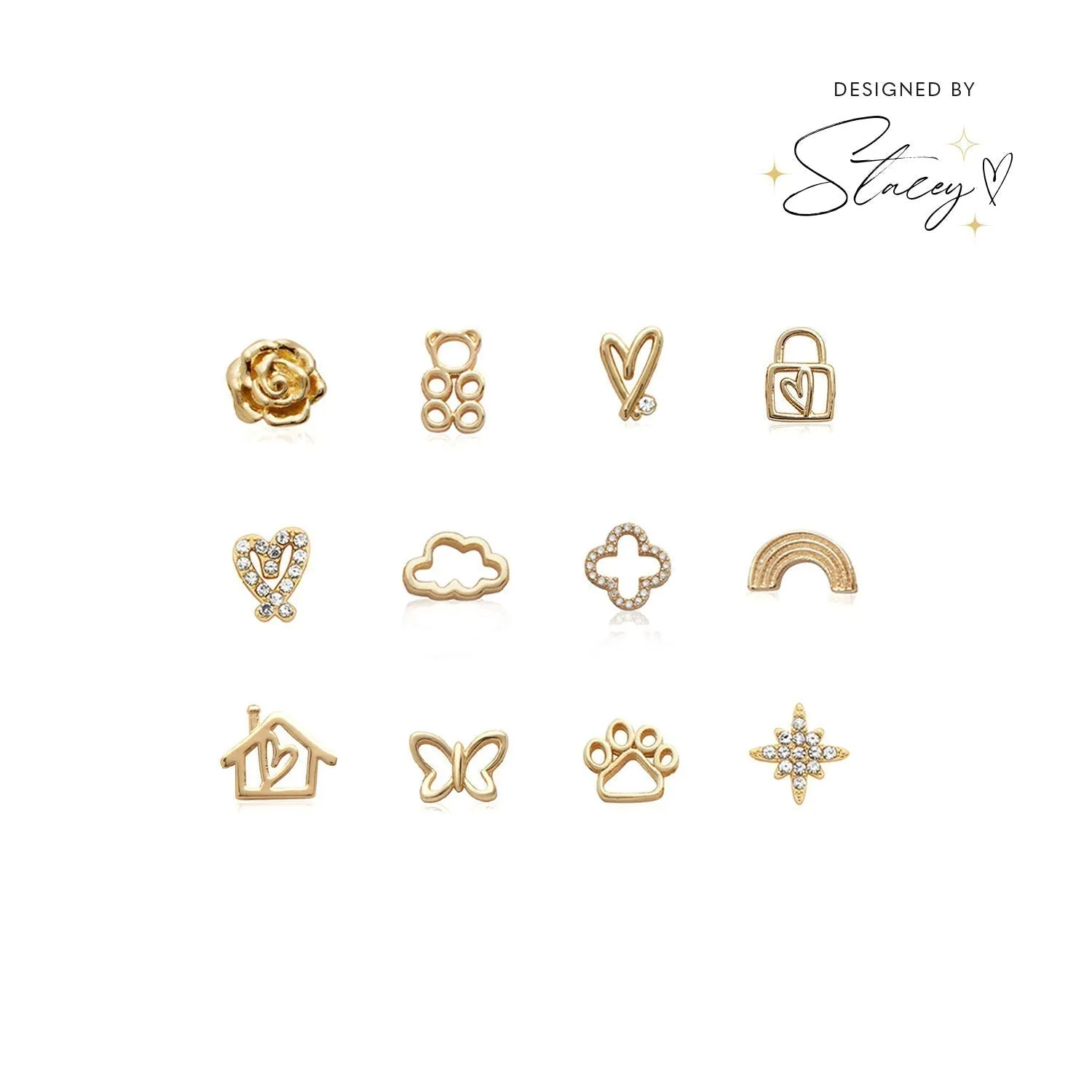 Made Mine Charms - Stories Charms (Gold) sold by Abbott Lyon product image thumbnail 2