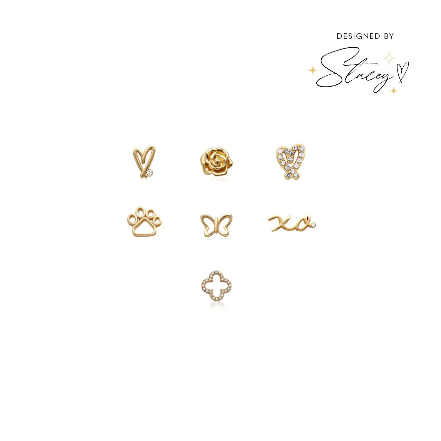 Made Mine Charms - Stories Charms (Gold) sold by Abbott Lyon