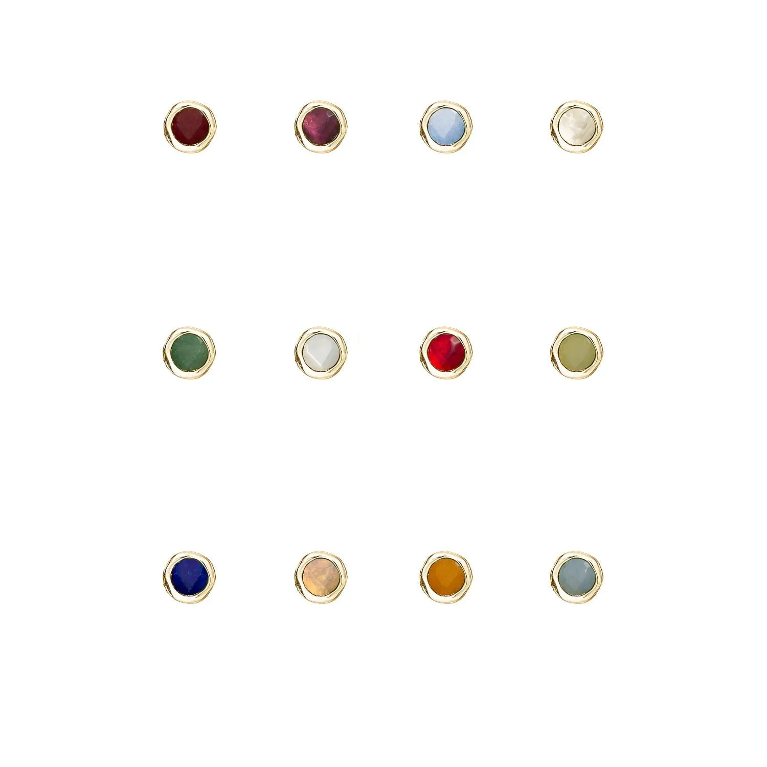 Made Mine Charms - Round Birthstone Charms (Gold) sold by Abbott Lyon