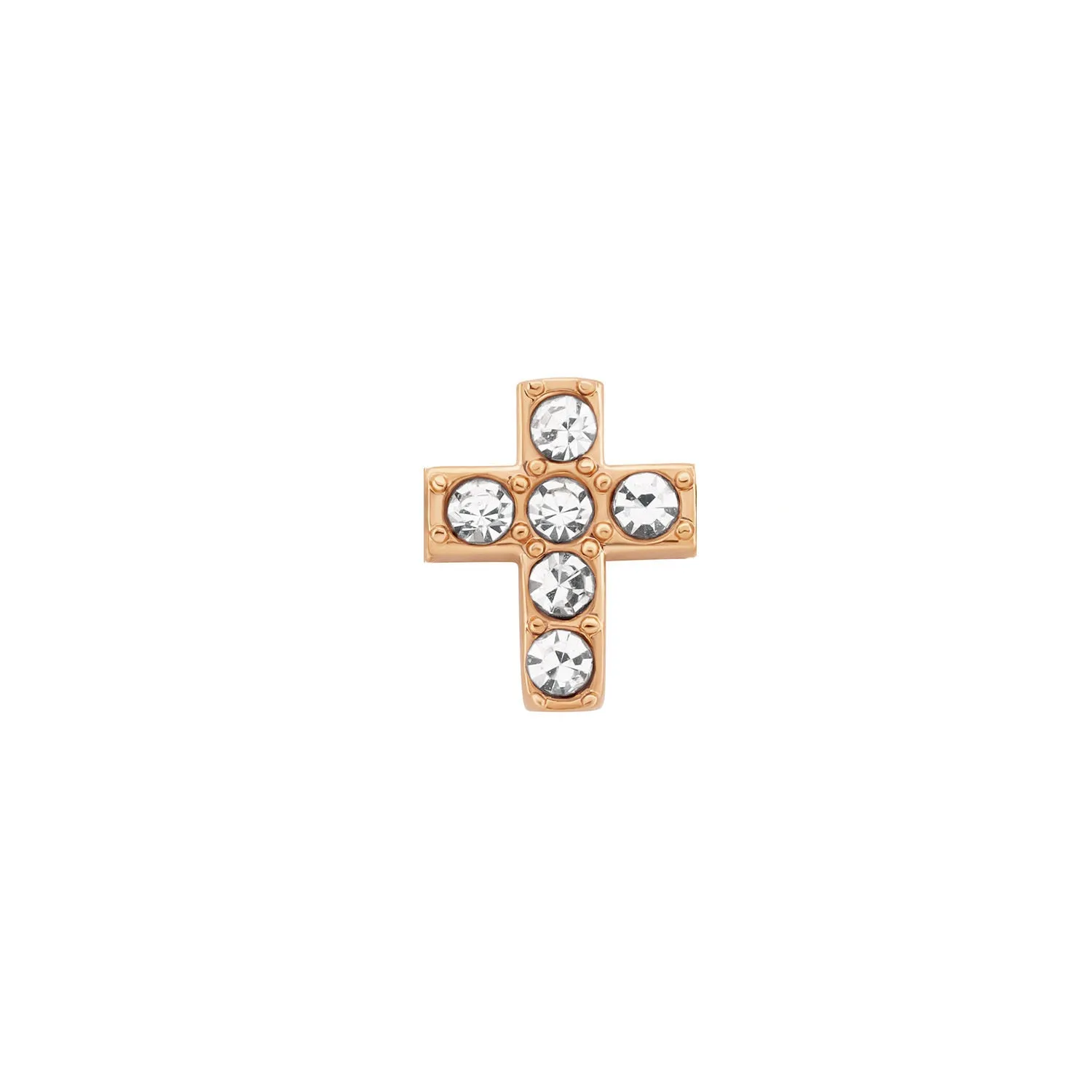 Made Mine Charms - Crystal Cross Charm (Gold) sold by Abbott Lyon product image thumbnail 2