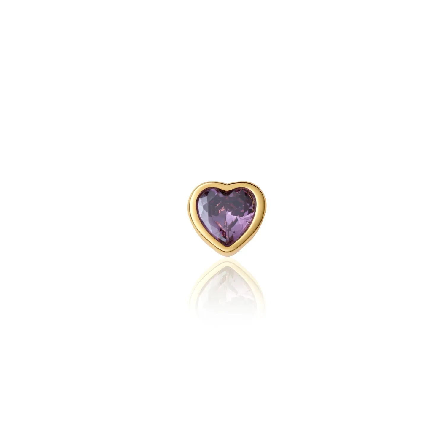 Fixed Charm - Heart Birthstone Charms (Gold) sold by Abbott Lyon product image thumbnail 3