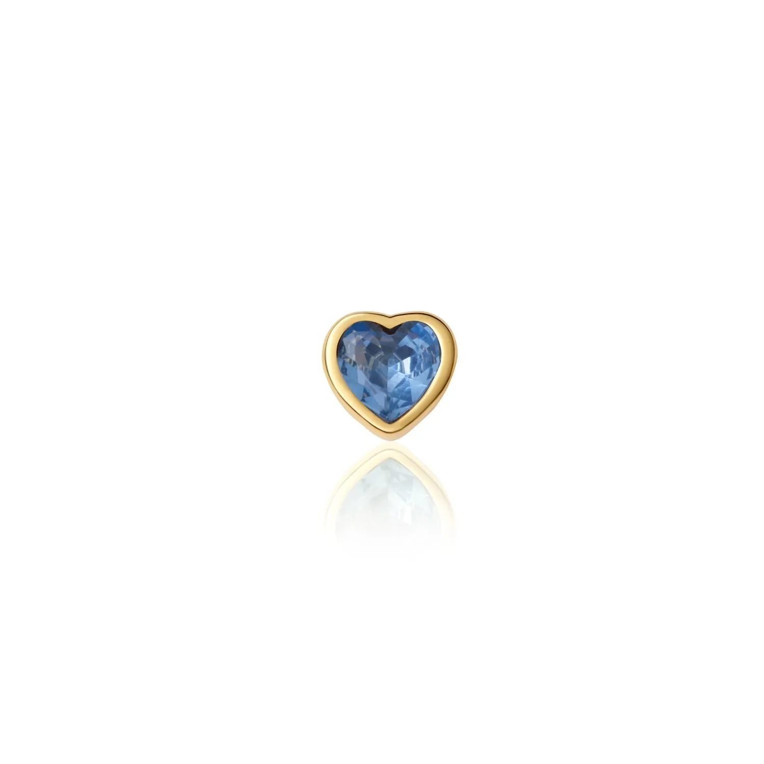 Fixed Charm - Heart Birthstone Charms (Gold) sold by Abbott Lyon product image thumbnail 4